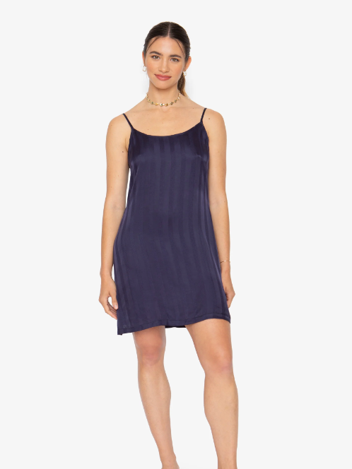 navy blue slip dress short Slip Dress Navy Satin Dress Short Mini Dress Cowl Neck Navy Dress Ramy Brook Kiki Ruched