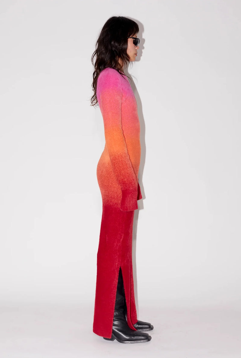 Gradient Ombre Knit Dress – Unseen Clothing + Things Gradient Ombre Knit Dress – Unseen Clothing + Things