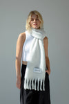 The Stockholm Scarf Polar White