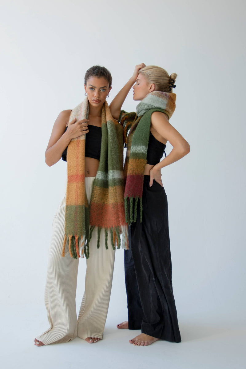 The Stockholm Scarf Mossy Spring