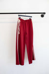 Bow Joggers Deep Red