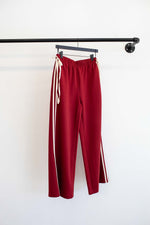 Bow Joggers Deep Red