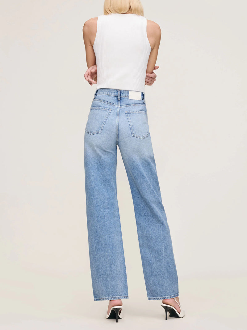 Karmine Refined Wide Leg High Rise Salt Lake
