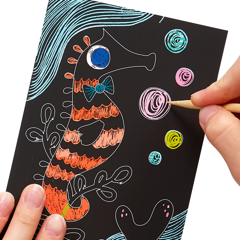 Mini Scratch & Scribble Friendly Fish