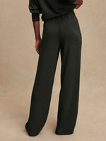 The Extra Wide Leg Pant 29.5" Olive Marl