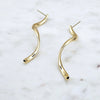 Swirl Earrings Gold
