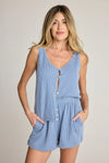 Ani Tank Blue