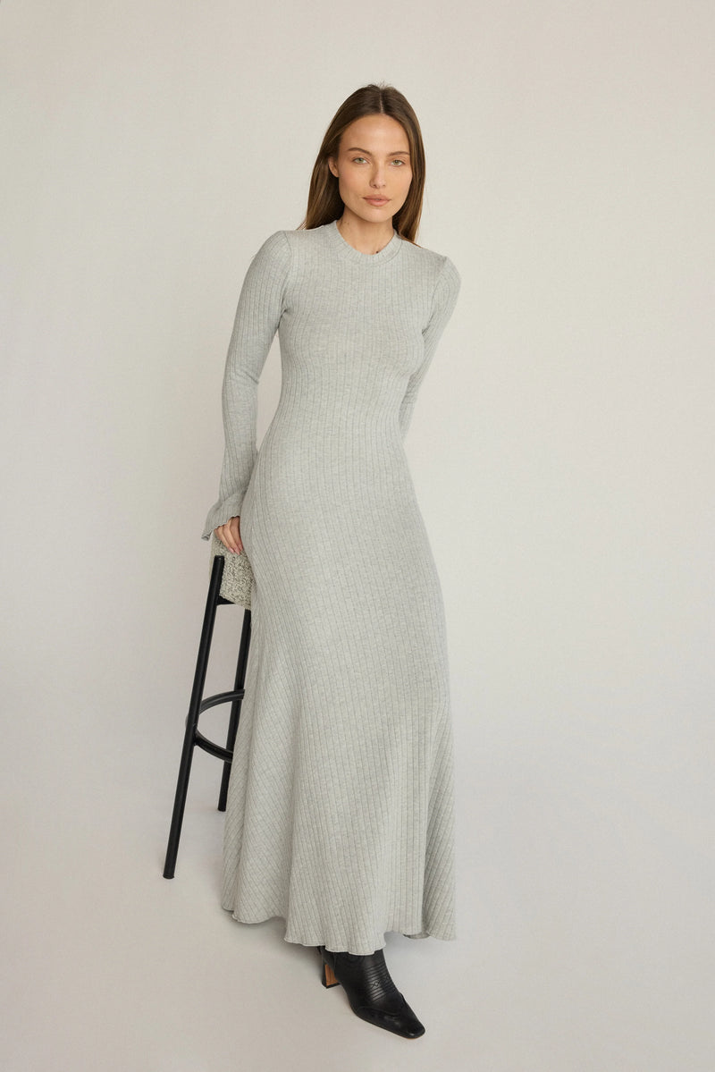 Harley Dress Heather Grey