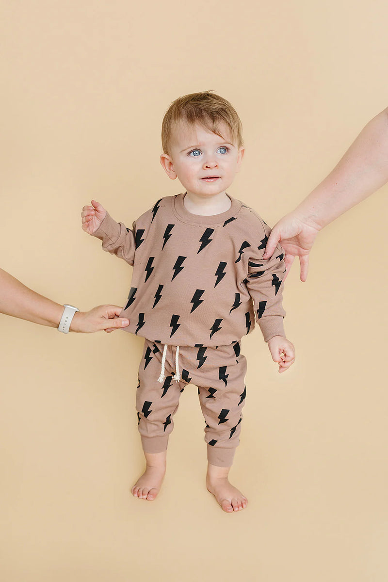 Lightning Bolt Set Mocha