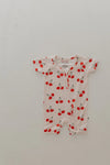 Bamboo Zip Shortie Cherry Orchard