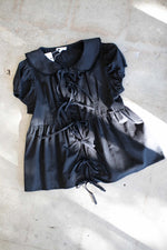 Winona Tie Blouse Black