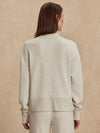 Philippe Crop Sweat Ivory Marl