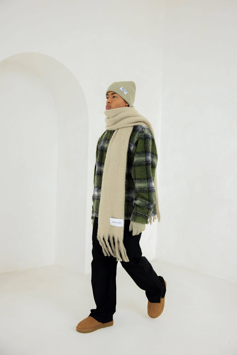 The Reykjavik Scarf Arctic Grey