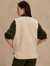 Audrea Reversible Gilet Sandshell/ Forest Night