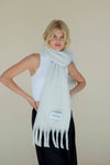 The Stockholm Scarf Polar White