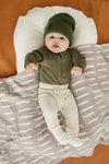 Organic Snap Long Sleeve Ribbed Bodysuit