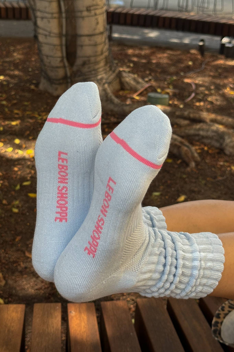 Ballet Socks Baby Blue