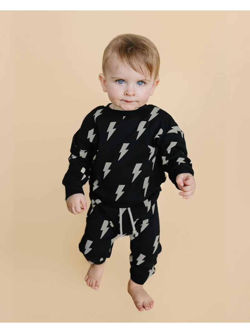 Lightning Bolt Set Black