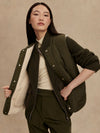 Audrea Reversible Gilet Sandshell/ Forest Night