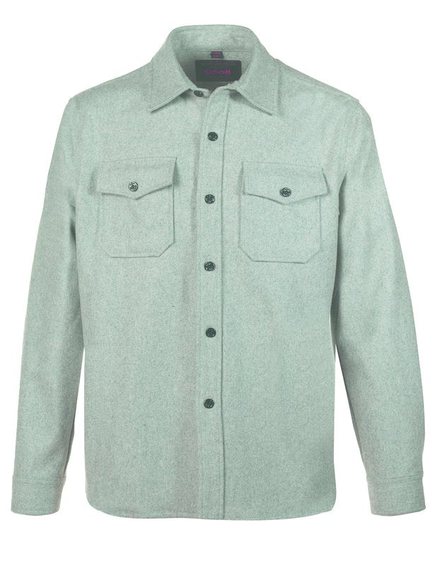 CPO Wool Shirt Mint