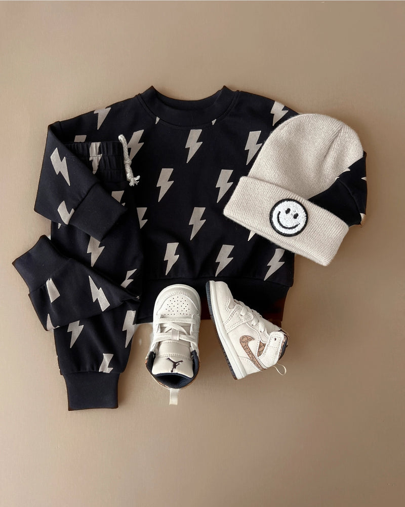 Lightning Bolt Set Black