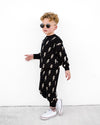 Lightning Bolt Set Black