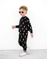 Lightning Bolt Set Black