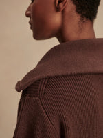 Enrico Knit Jacket Coffee Bean