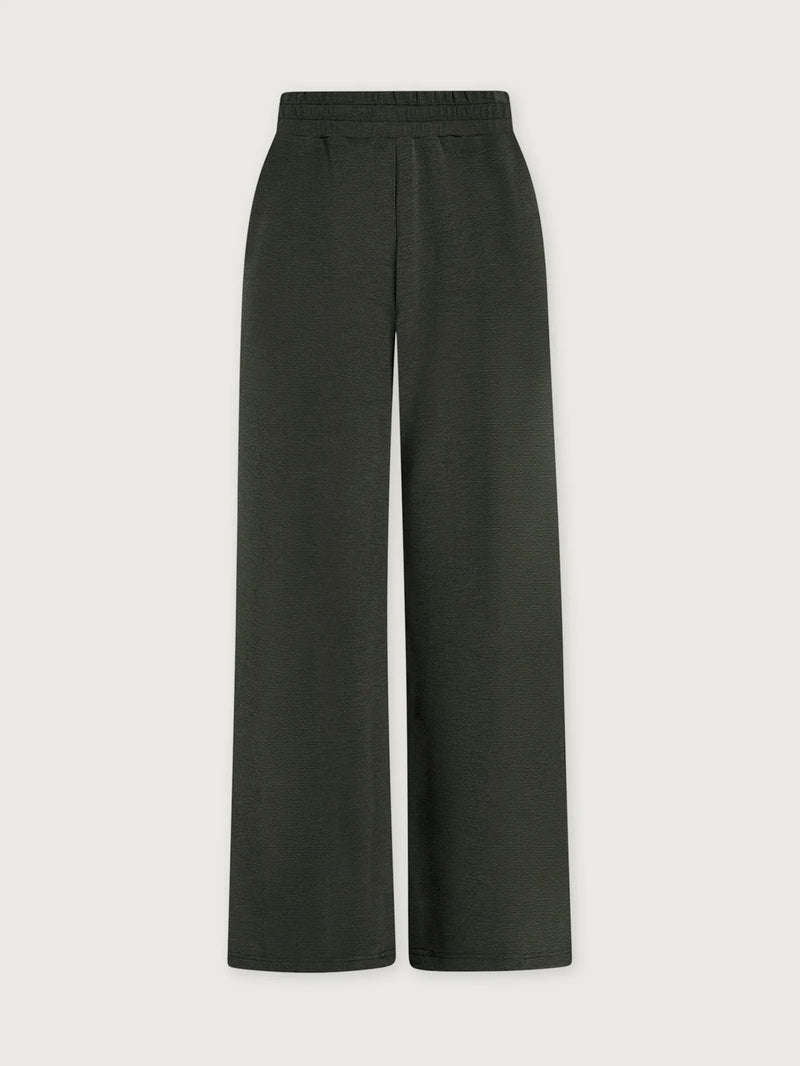 The Extra Wide Leg Pant 29.5" Olive Marl