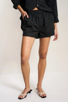 Poplin Boxer Short Black