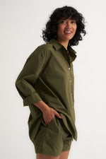 Poplin Boxer Short Olive