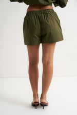 Poplin Boxer Short Olive