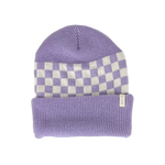 Check It Beanie Lilac/Cream