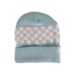 Check It Beanie Denim/Pink