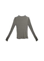 Ross Mock Neck Long Sleeve Olive Green