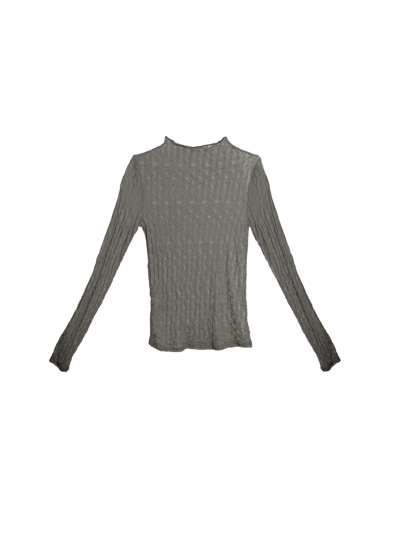 Ross Mock Neck Long Sleeve Olive Green