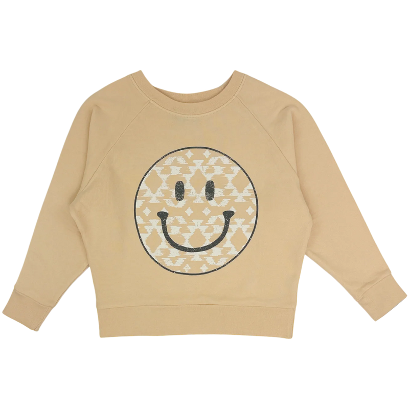 Happy Camper Sweater Mineral Sunshine