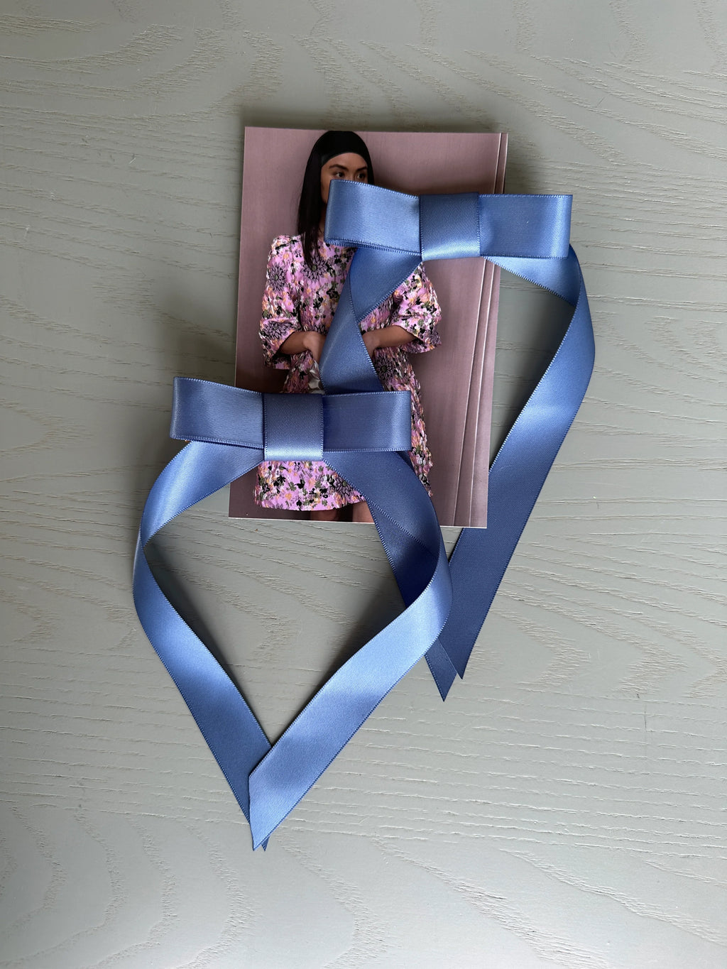 Bow Clip Duo Periwinkle