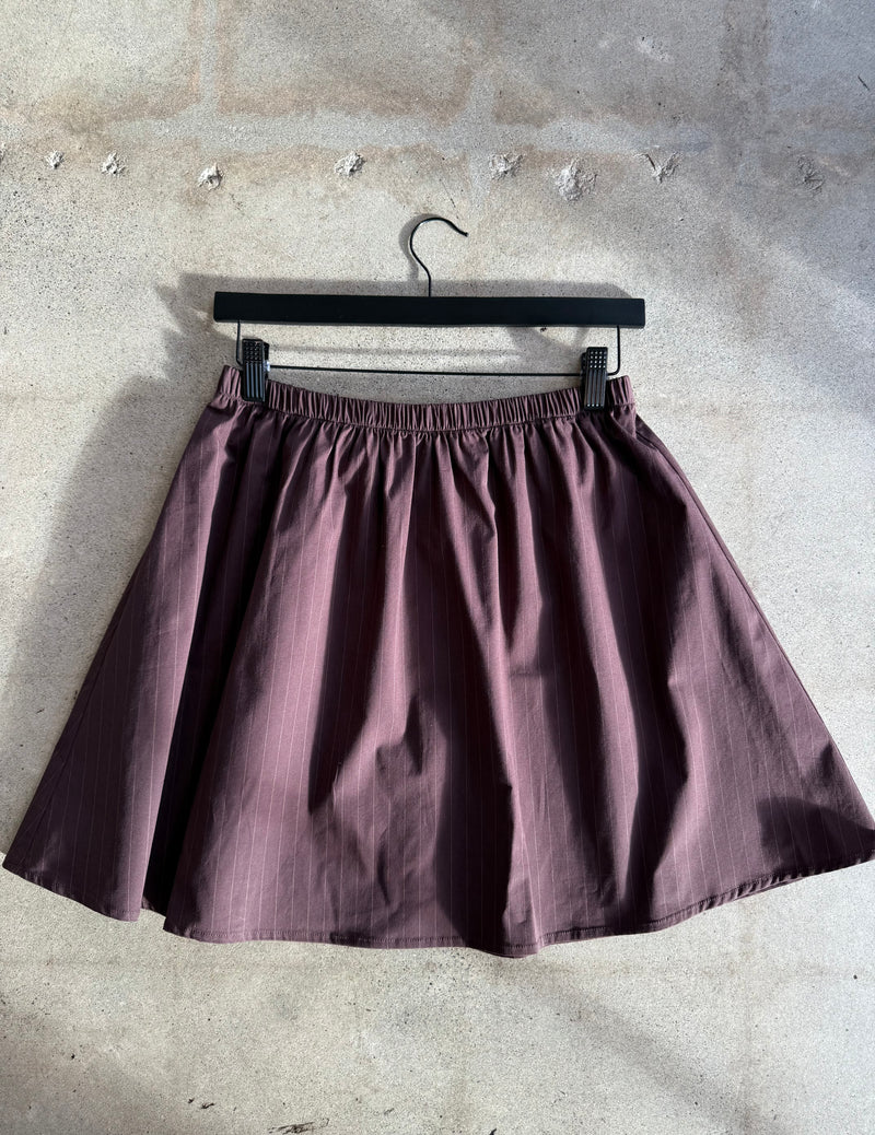 Riley Pinstripe Skirt
