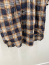 Trinity Top Camel Plaid