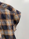Trinity Top Camel Plaid