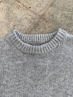 3/4 Sleeve Sweater Gray