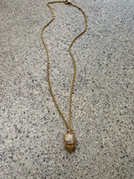 Skull Necklage Gold