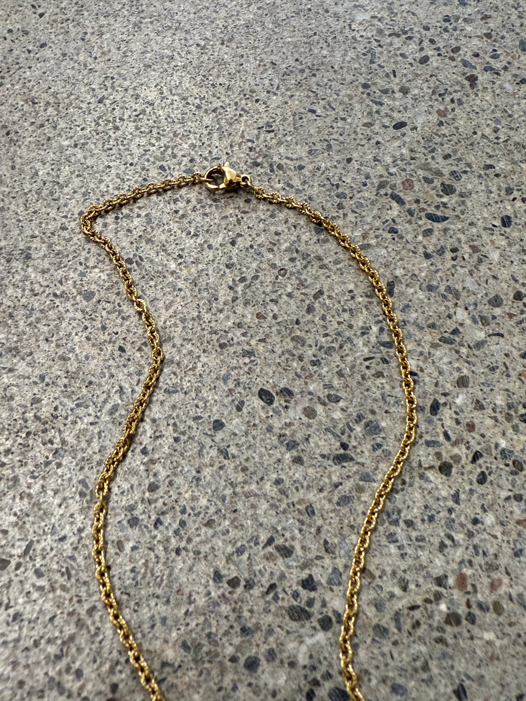 Skull Necklage Gold