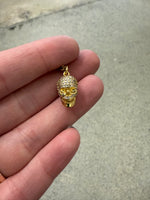 Skull Necklage Gold
