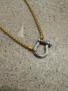Two Tone Chain Necklace