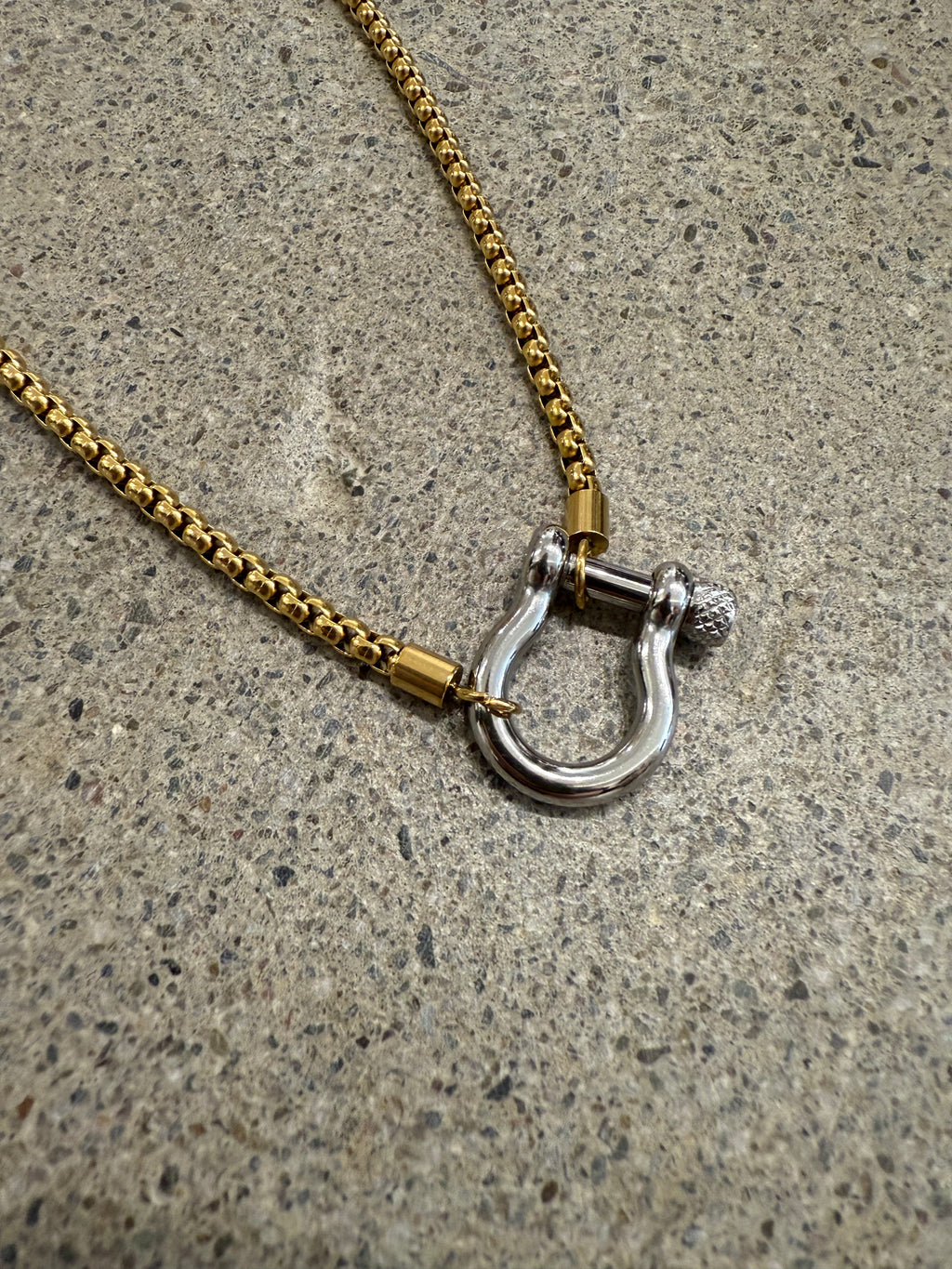 Two Tone Chain Necklace