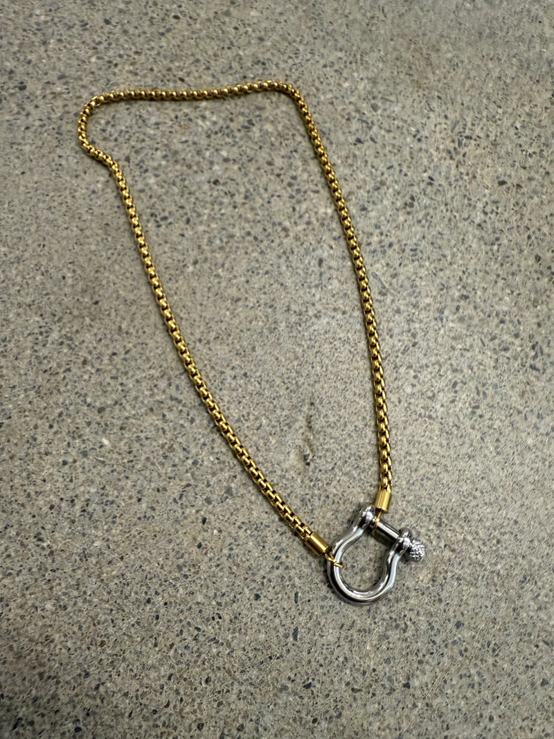 Two Tone Chain Necklace
