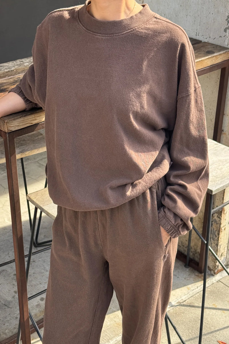 Daisy Long Sleeve Chocolate