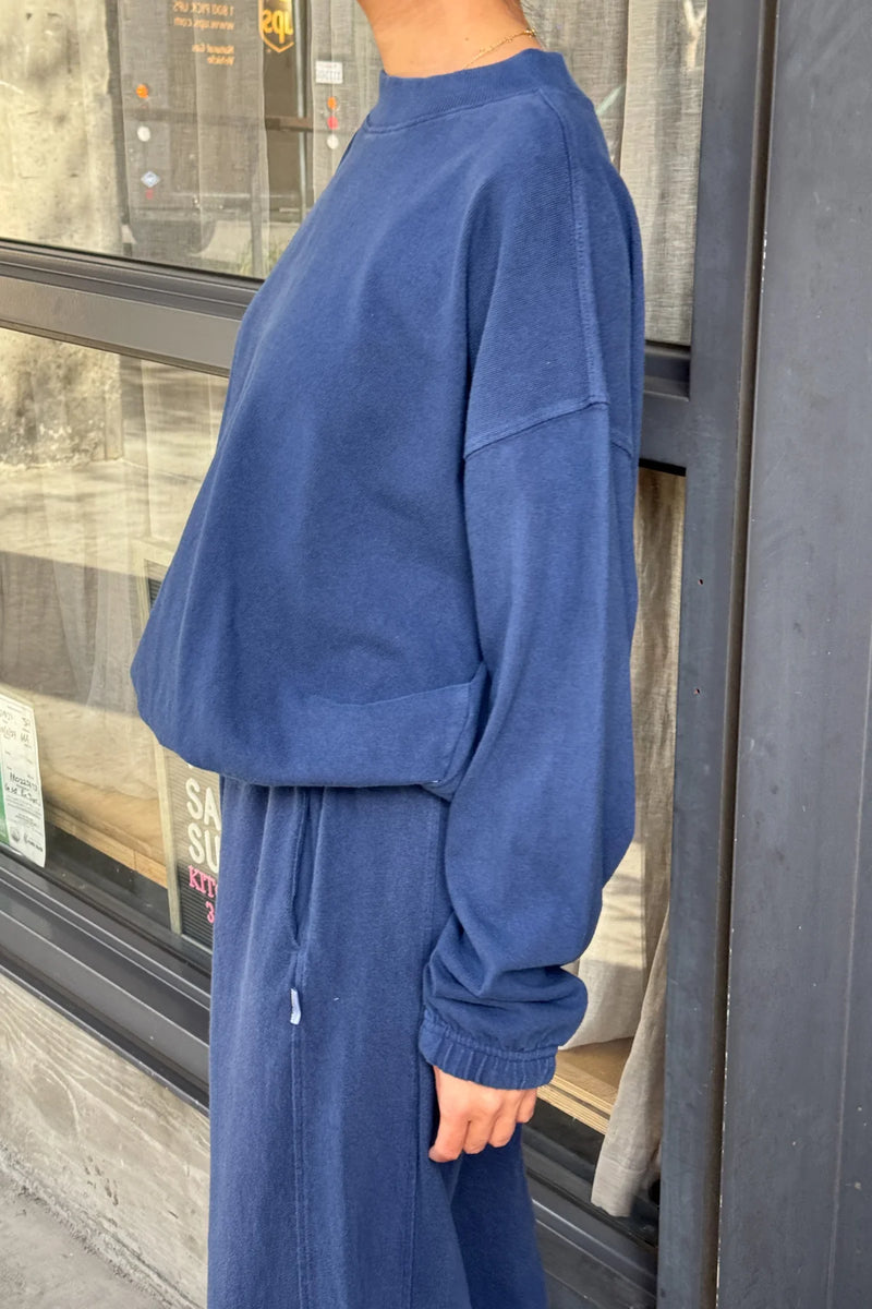Daisy Long Sleeve Marine Navy